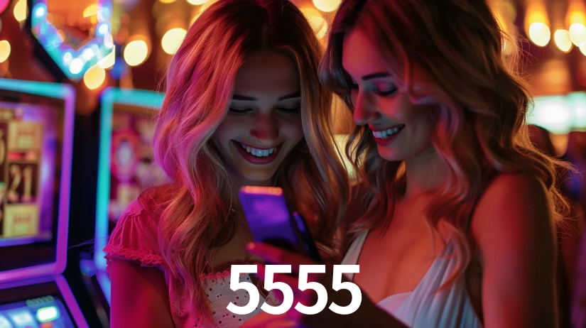 5555: Jogos de Caça-Níqueis-Altas Recompensas, Roleta-Velocidade, Blackjack-Desafios Máximos